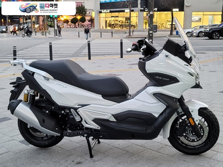 ［동서울모터랜드-매입대차］한솜바이크 ADV350 24년식 신차 출시 화이트 (카드무이자 유선상담 최장 22~36개월할부!)