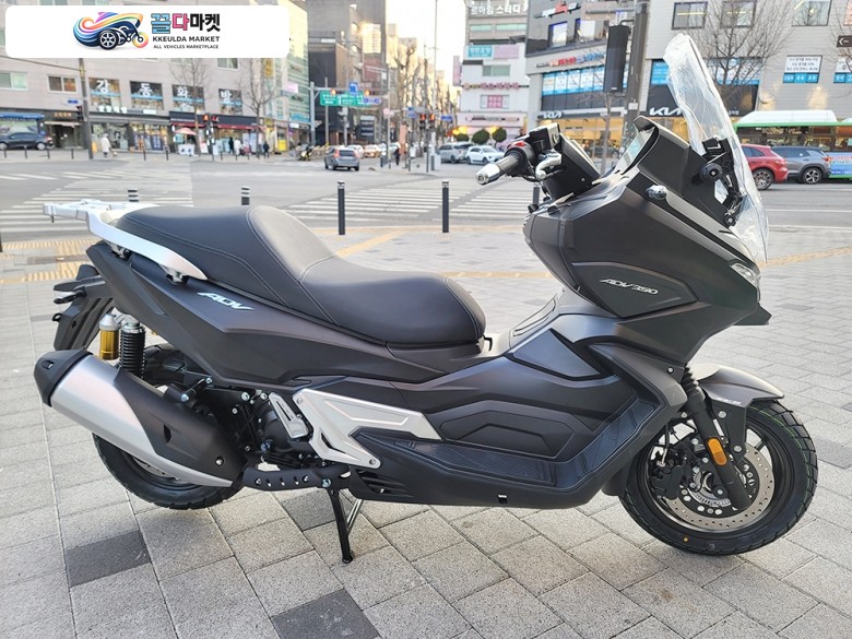 ［동서울모터랜드-매입대차］한솜바이크 ADV350 24년식 신차 출시 무광블 (카드무이자 유선상담 최장 22~36개월할부!)