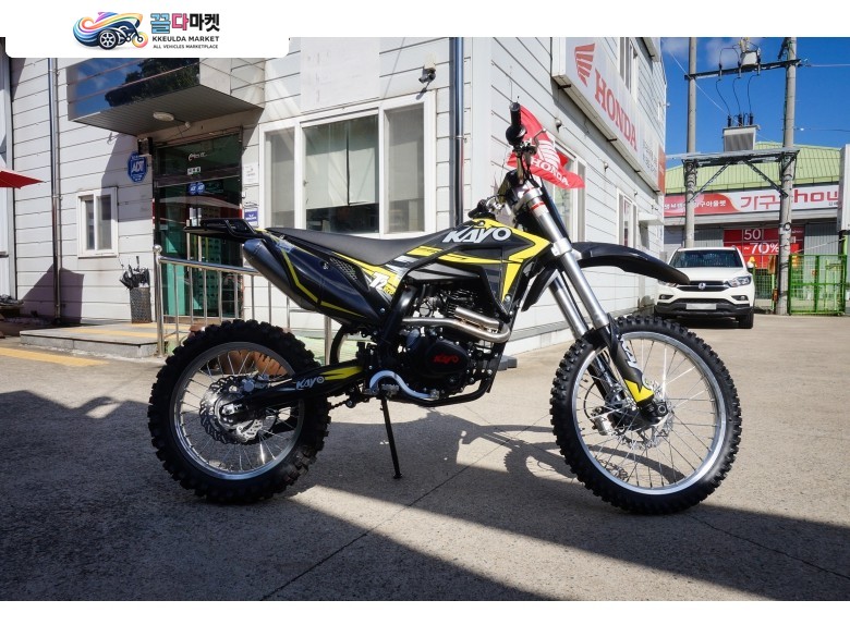 [신차]카요 T2 PRO 250cc 오프로드 오토바이 /쇼바 감쇠력 조절