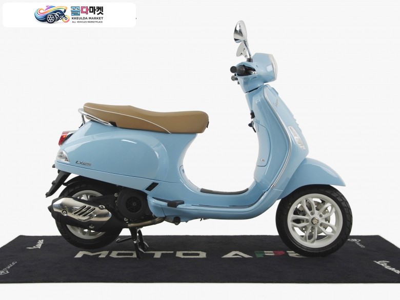 [베스파공식]무료배송+~16개월무이자, 신형 LX 125 ABS - 블루 카프리