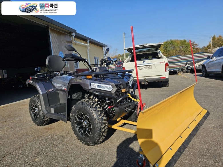 제트로모터스= 2025 비스트 F450 EFI - EPS 제설장비