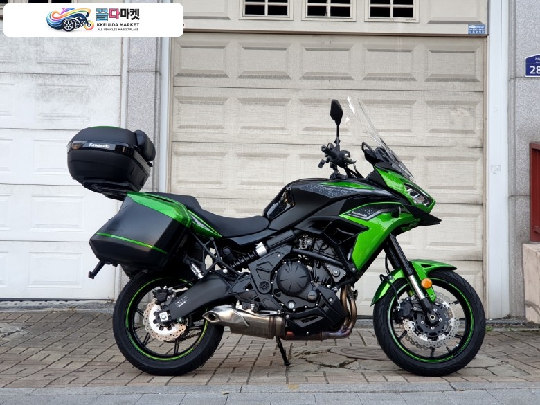 몽키바이크 - 23년식 가와사키 버시스650ABS (S+급!1인신조!무사고!무꿍!3600KM실주행!3박스!) 오토바이매입!대차가능!전국바이크매입!