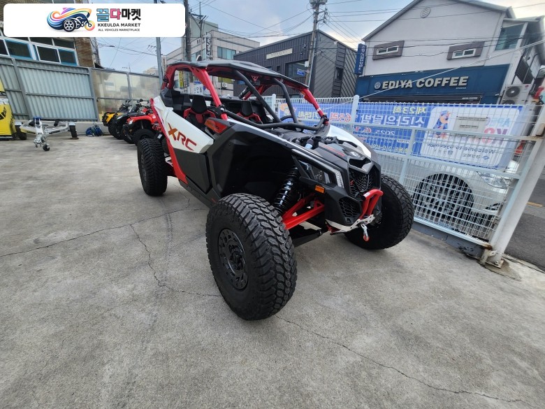 -매직틸트-2025년 캔암 매버릭 X3 X RS TURBO RR-스마트 샥- 새제품-국내 최초 매물-
