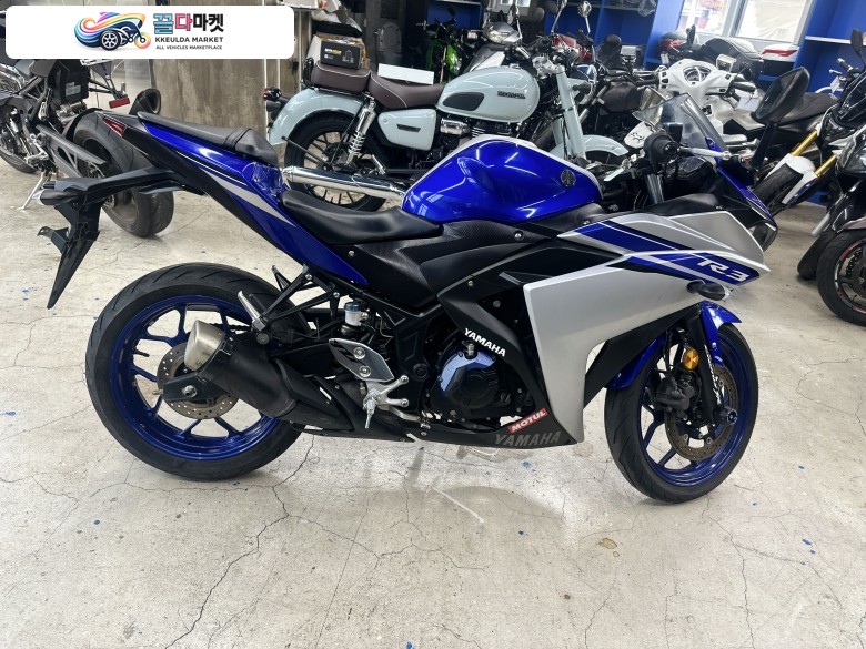 쿼터대장 16년식 유로3 야마하 YZF-R3 낮은키로수 판매합니다! 400->350절충판매
