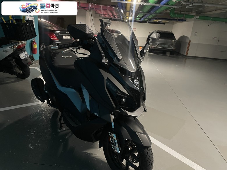 SYM 크루심 a 125 22년식 블랙