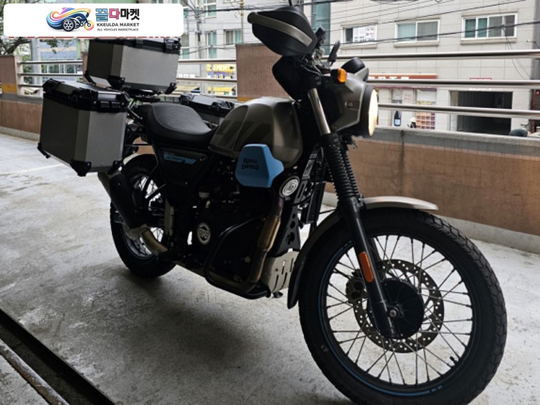 로얄엔필드 스크램411 2821km 신차급! 길들이기 완료!
