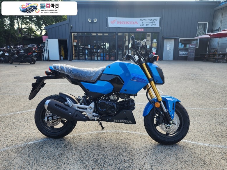 [신차]HONAD 혼다 2025년 MSX Grom 125 블루