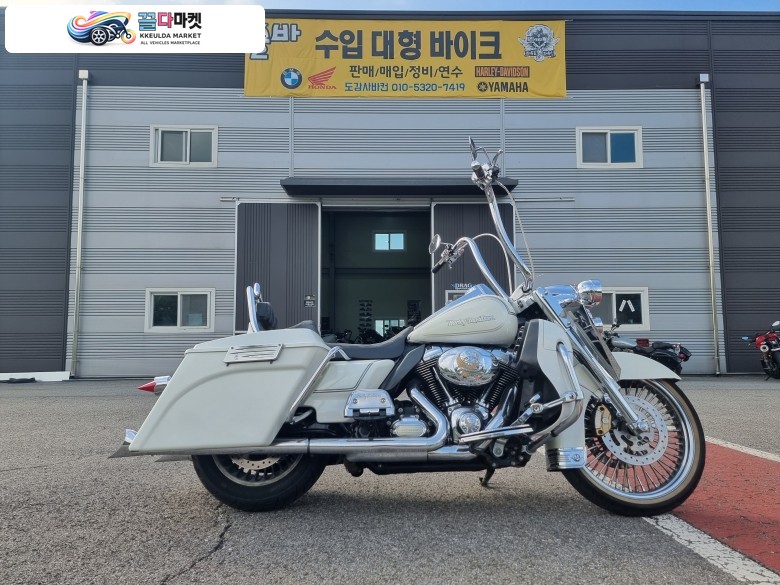 [수입 빅 바이크 전문 샾/ 쏠바] 풀커스텀 백마, 대차 할부 가능