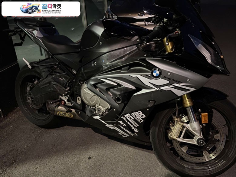 BMW S1000RR 17년식 에로우 숏관 풀배기