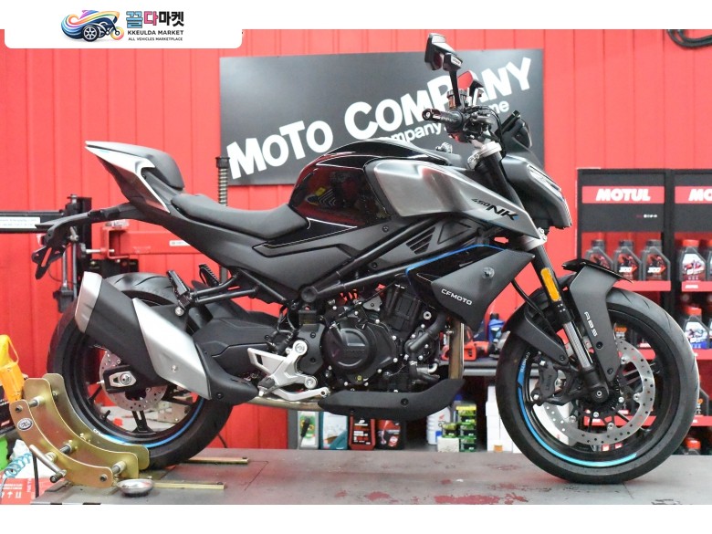 [모토컴퍼니] CFMOTO 450NK 25년식 신차 24개월 삼성 카드 무이자+2채널 블랙박스 무상 장착