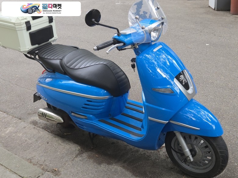 푸조 125cc 파랑