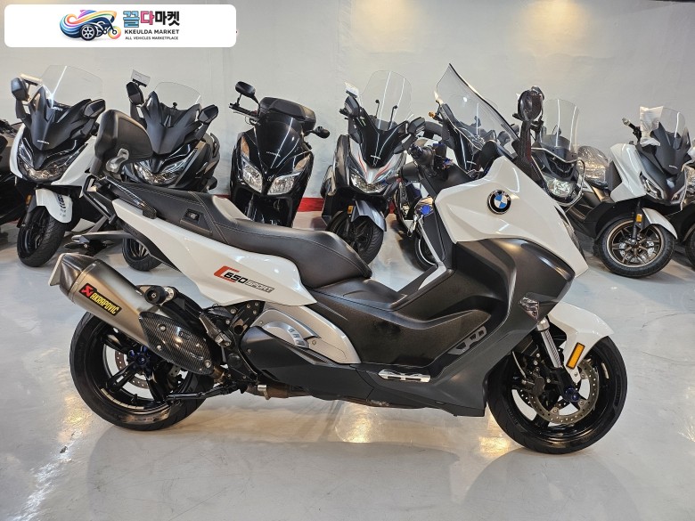 BMW C650스포츠 키로수짧은 17년식 판매합니다