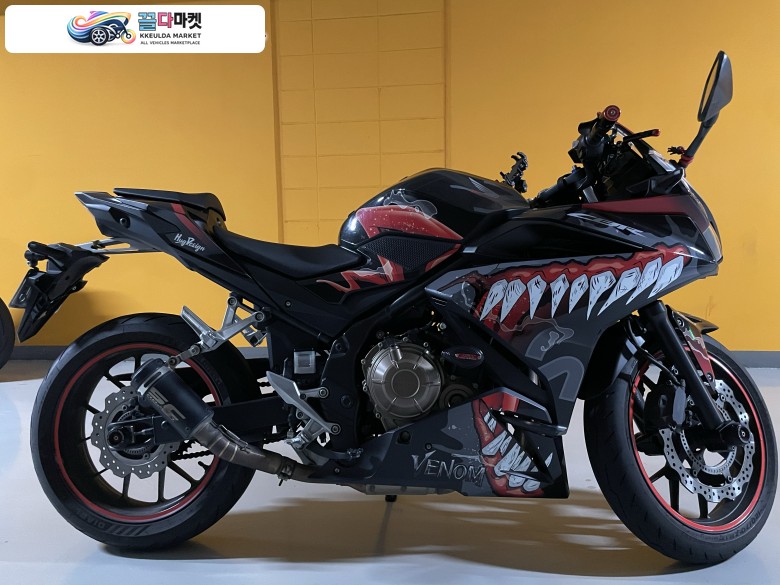 혼다 CBR500R 20년식 SC머플러 구변완료 판매합니다.