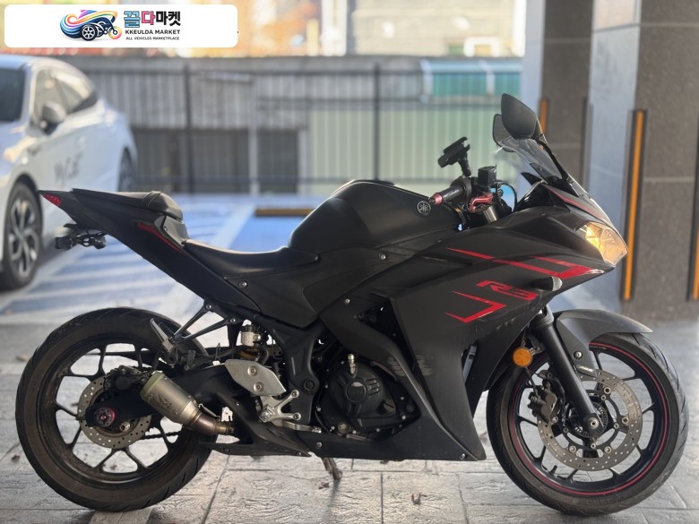 야마하 YZF-R3 17년식 구변완료차량