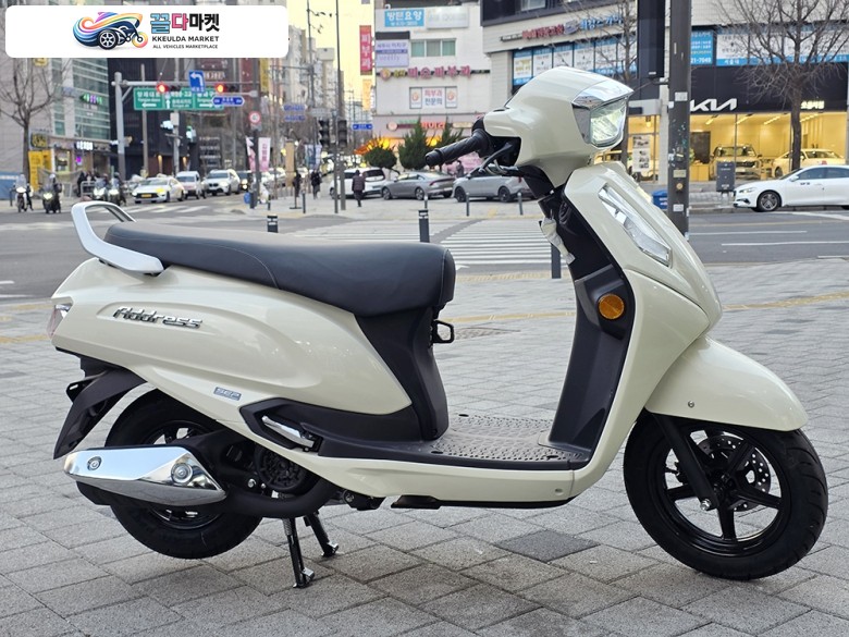 ［스즈키대리점］NEW어드레스125 26년식 화이트! 매입대차가능!카 드12~22개월무이자상담가능!
