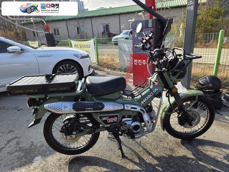 헌터커브 그린 24년식_3166km 판매합니다.