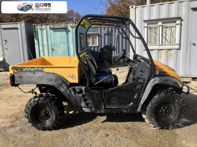 미국 Cubcadet UTV 4X4 운반차 제설 바이크