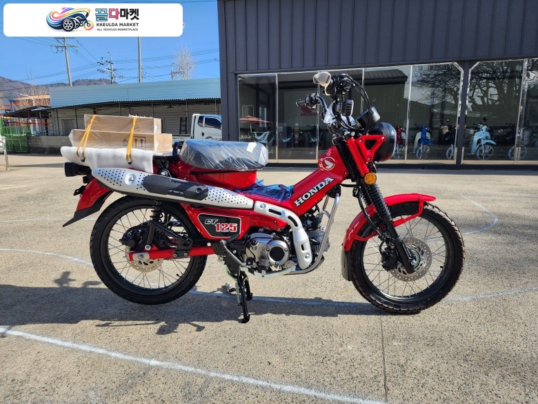 [신차]HONDA 혼다 CT125(헌터커브125) 자연을 즐기기에 적합한 라이딩 포지션