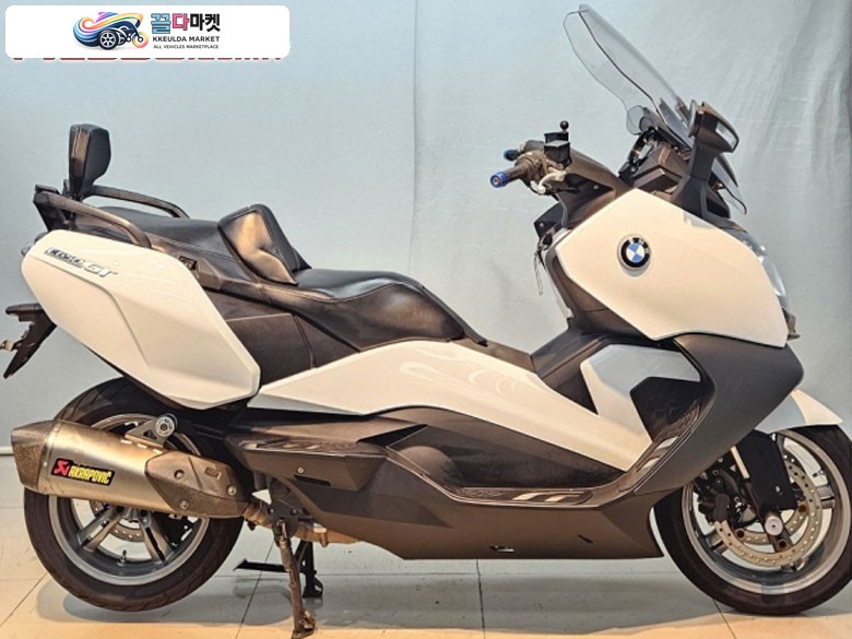 부산 19년식 BMW C650GT 화이트컬러 판매합니다