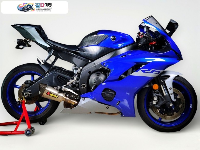 [ YAMAHA ] YZF-R6 ABS 슈퍼 스포츠 / 정품 아크라포빅 슬립온 / 무사고 중고 매물 / 매입 및 대차 가능 / 후불 배송 서비스