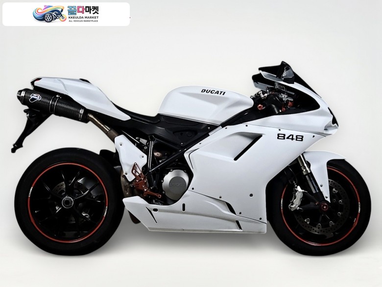 [ DUCATI ] 848 슈퍼 스포츠 / 정픔 떼르미뇨니 슬립온 / 무사고 중고 매물 / 매입 및 대차 가능 / 후불 배송 서비스