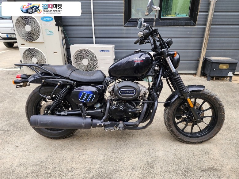 SLBIKE 2019년식 KR모터스 아퀼라 125 블랙 판매