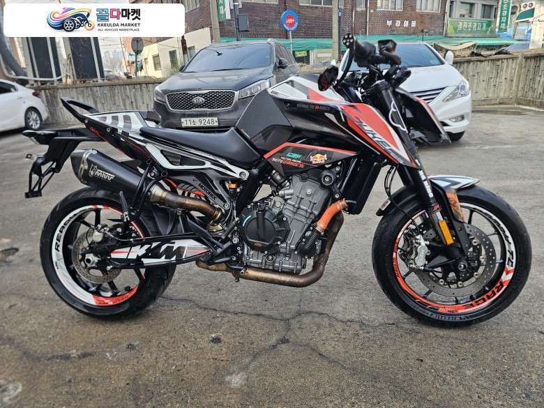 2018년식 ktm 790듀크 1만킬로대 엔진스왑 무사고 바이크 판매