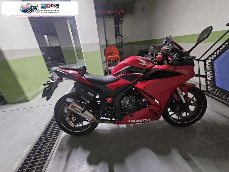 23년식 CBR500R 머플러 튜닝 (구조변경완료)
