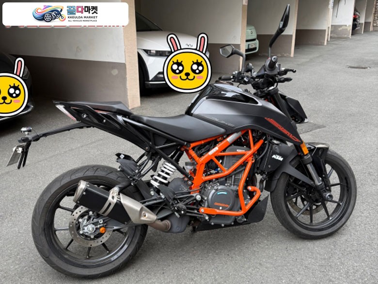 KTM 듀크390 1인신조/24년 신차출고/퀵시프트 포함