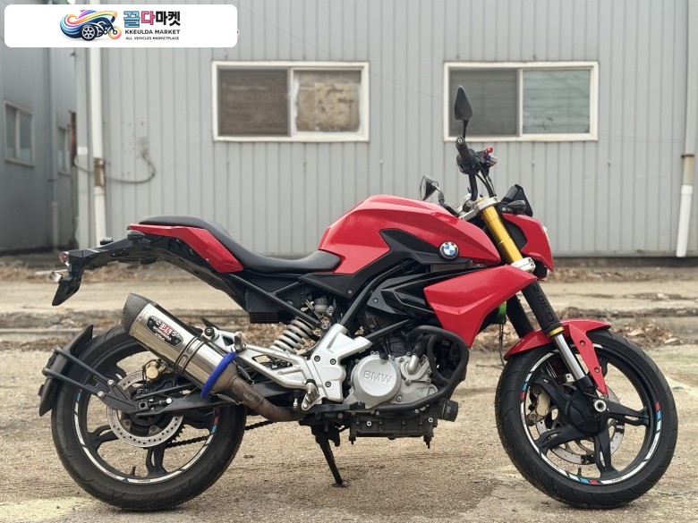bmw g310r 2020년식 요시무라 구변완료 차량 판매합니다