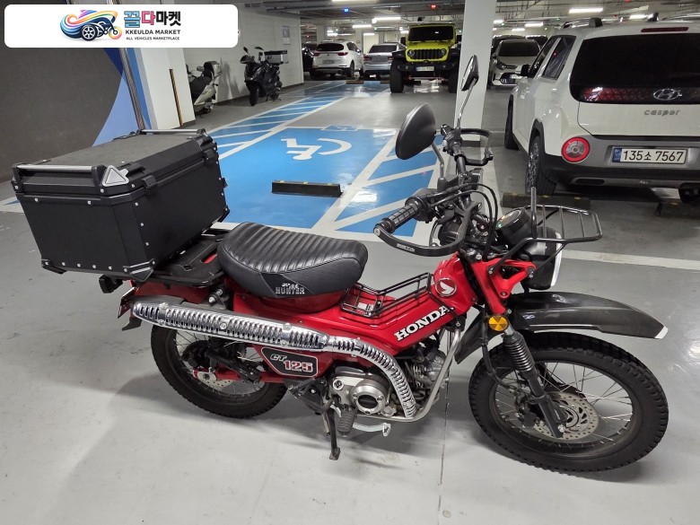 23년식 혼다 헌터커브 CT125 1,348km 판매합니다.