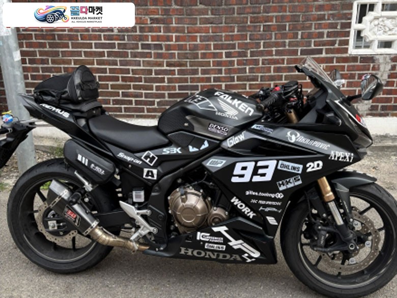 24년 최초등록 CBR500R / 머플러 구변완료 (14568km 주행)
