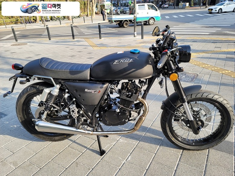 [80만원파격할인!]엘로이 헌터125S 무광블랙 (카드 16개월 무이자상담가능! 매입대차가능!)