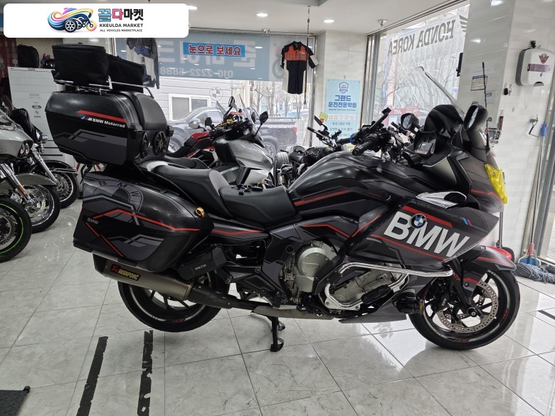 BMW / K 1600 GT 년식 2014 무사고 / 무꿍 / 무슬림 / 방탄 대칼 풀 튜닝 아크라 구변OK 정말 깨끗합니다