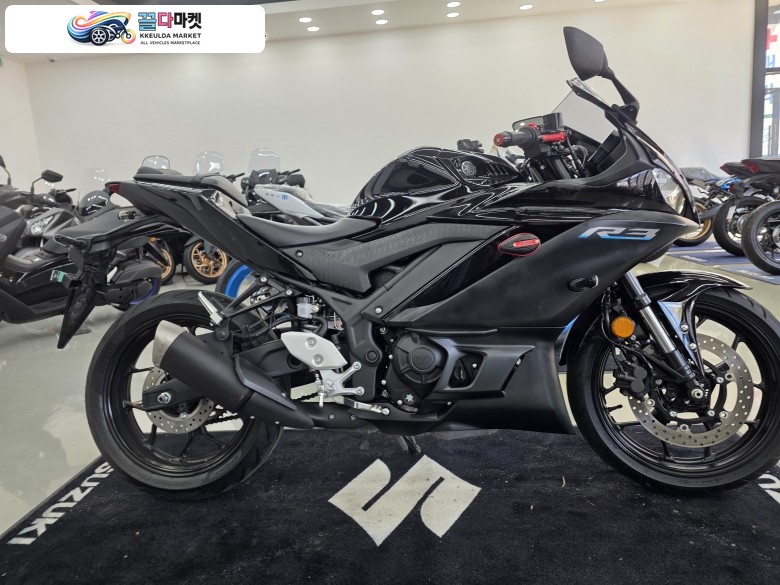 -진주신평오토바이- -야마하 YZF-R3 (ABS)- -신차컨디션의 바이크- -2022년식 14,121km 주행한 바이크-