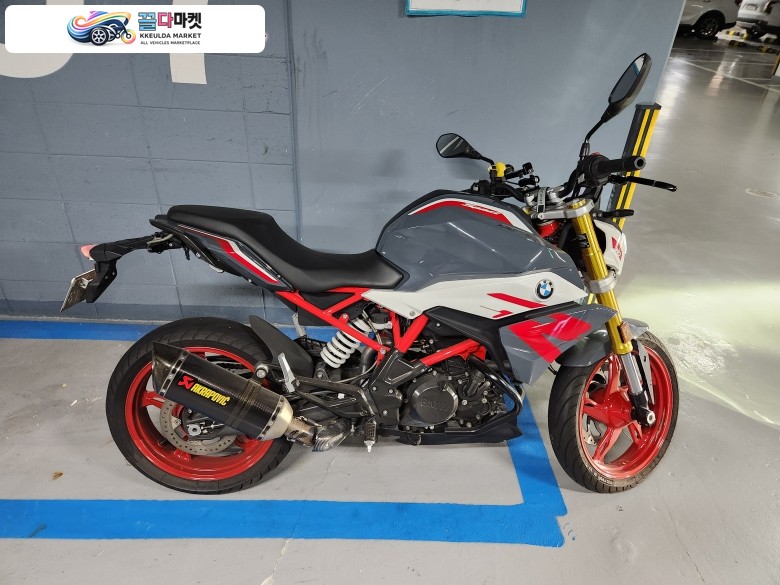 BMW 310R 아크라 풀배기 팝니다