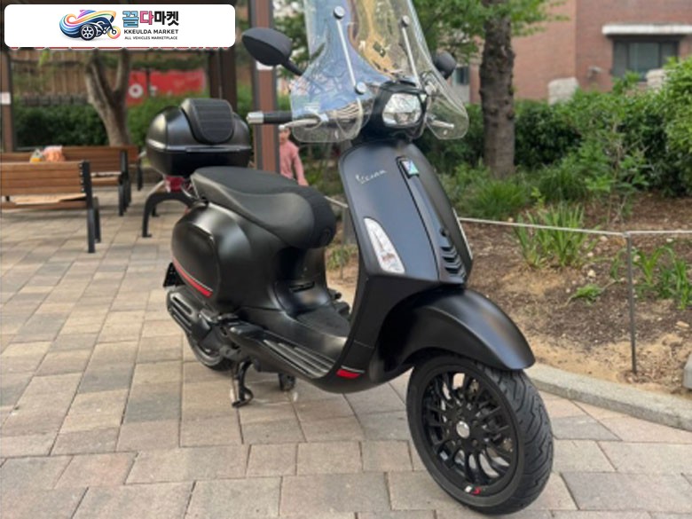 125cc 베스파 스프린트 매트블랙