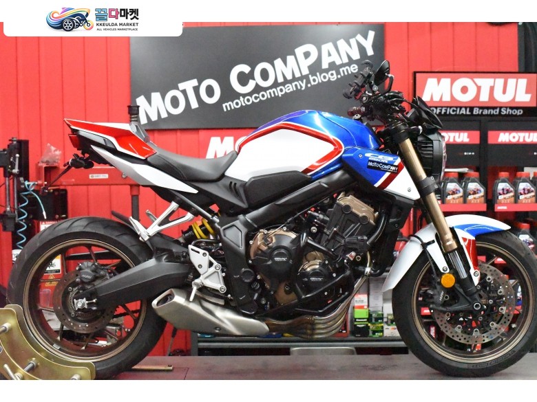 [모토컴퍼니 대구] 혼다 CB650R 옵션 가득 커스텁 차량 판매 - 대차/매입가능
