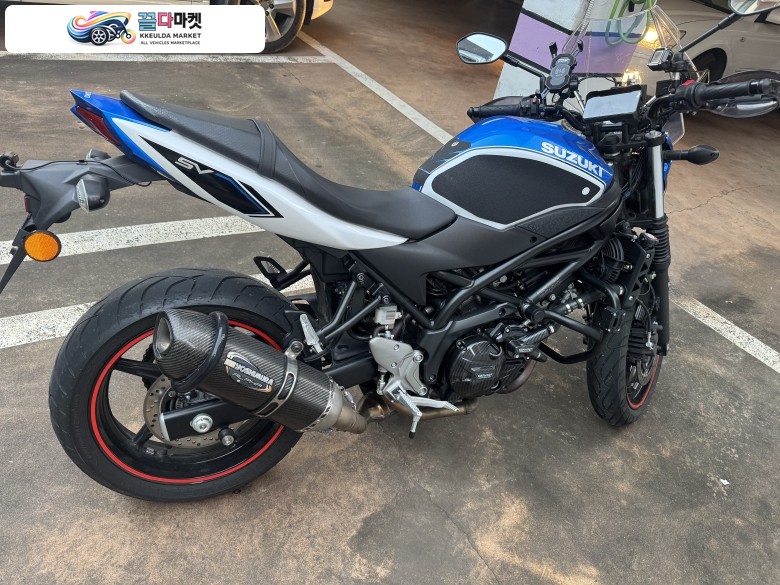 SV650 저키로 6600km 요시무라 구변, 상태A급