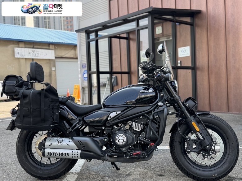 CFMOTO 450CL-C 2026년식 6천km 투어링옵션 순정머플러 상태최상