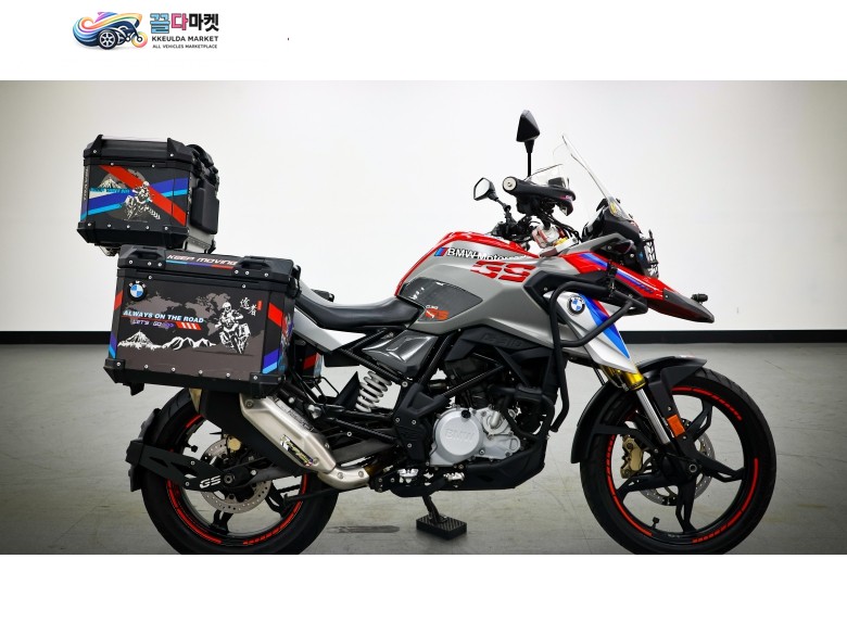 [ 매버릭바이크 ] / 3박스 장착된 실속형 어드벤처 BMW G310GS 판매합니다.