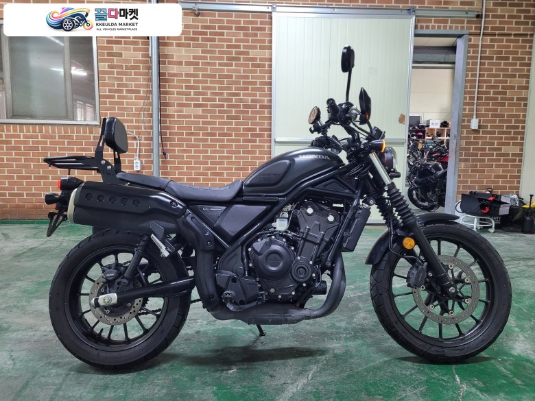 혼다 CL500 23년 1.4만km 블박,사이드백,거치대,열선,가드 등