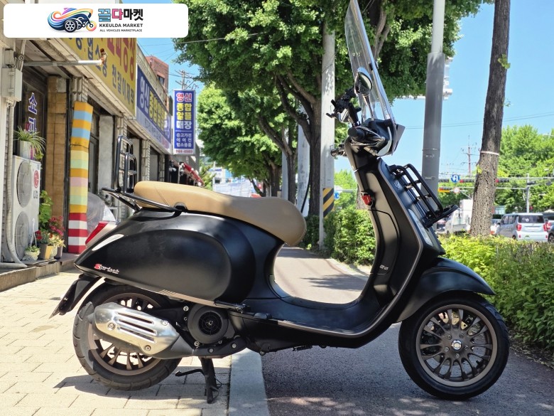 [수원동문모터스] 베스파 스프린트125 TFT 계기판 모델 판매합니다