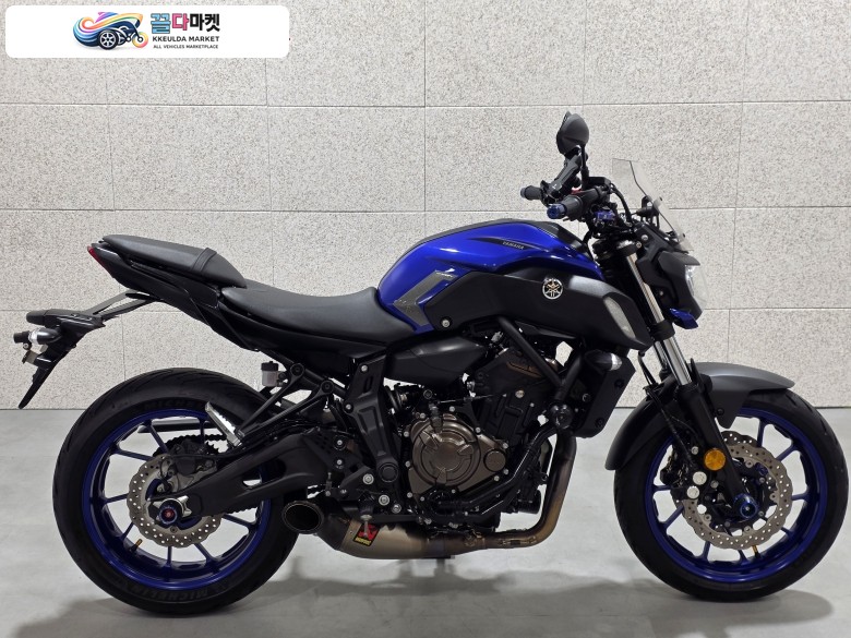 (전국무료배송) 19년식 야마하 MT07 짧은 키로수 차량 판매/대차