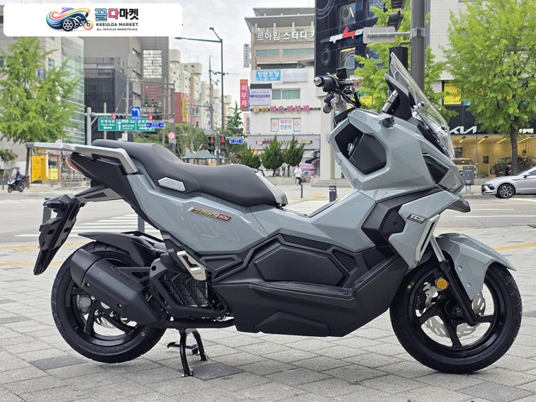 ［수입전문점］매입대차가능합니다.! SYM 허스키125 27년식 그레이