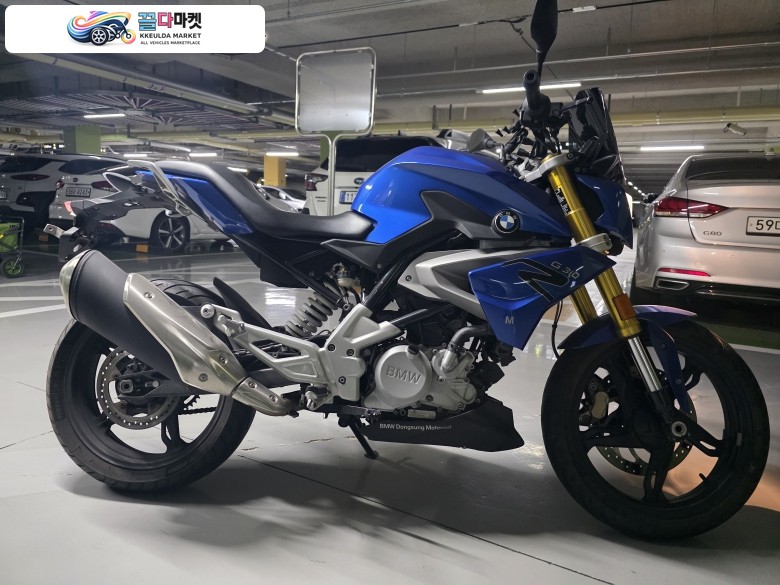 18년식 BMW G310R 연식 대비 짧은 키로수(5230km)