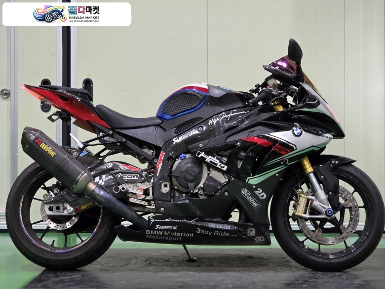 BMW S1000RR 14년식 아크라포빅 풀배기 구변완료 최저가판매합니다