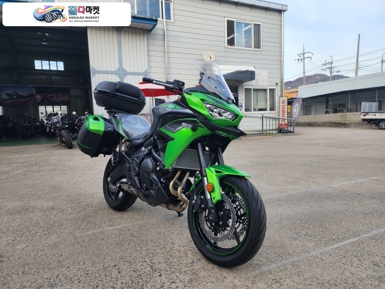[신차] Kawasaki / 가와사키버시스650 22년_순정탑케이스 사이드패키지 프로모션 50%할인제공