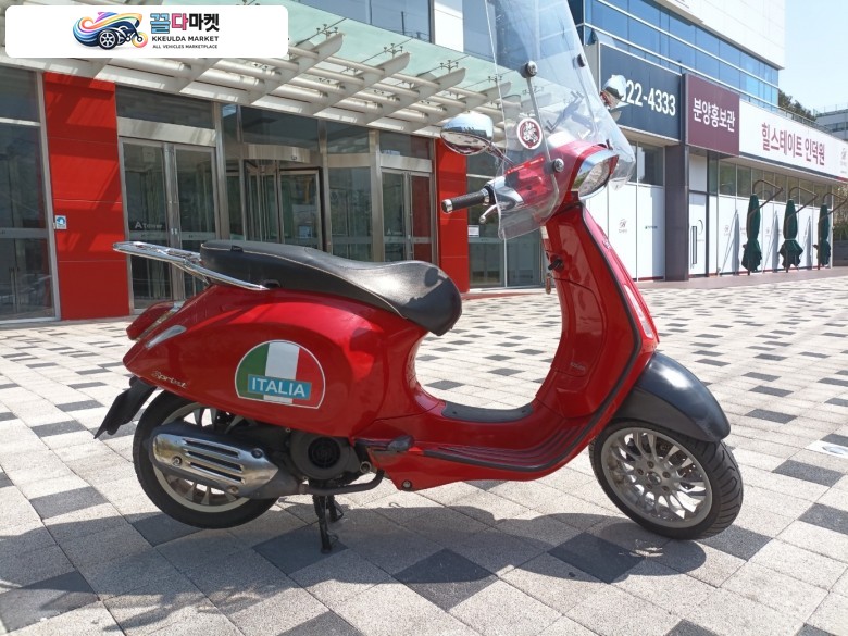 드라이브애드/DA-054/베스파 스프린트125 abs/17년식/ 20,136km /자체 할부 판매