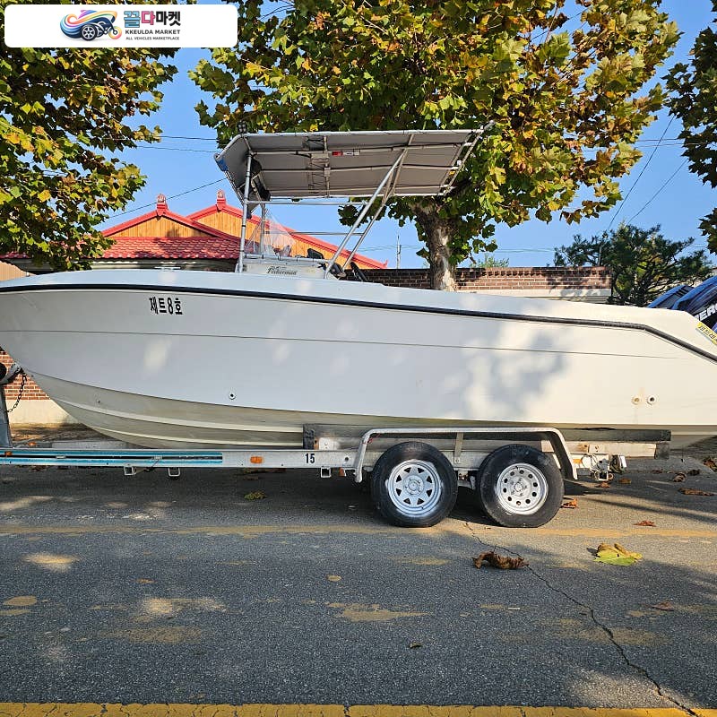 보트 웰크레프트230.피셔맨  머큐리150hp x2=300hp